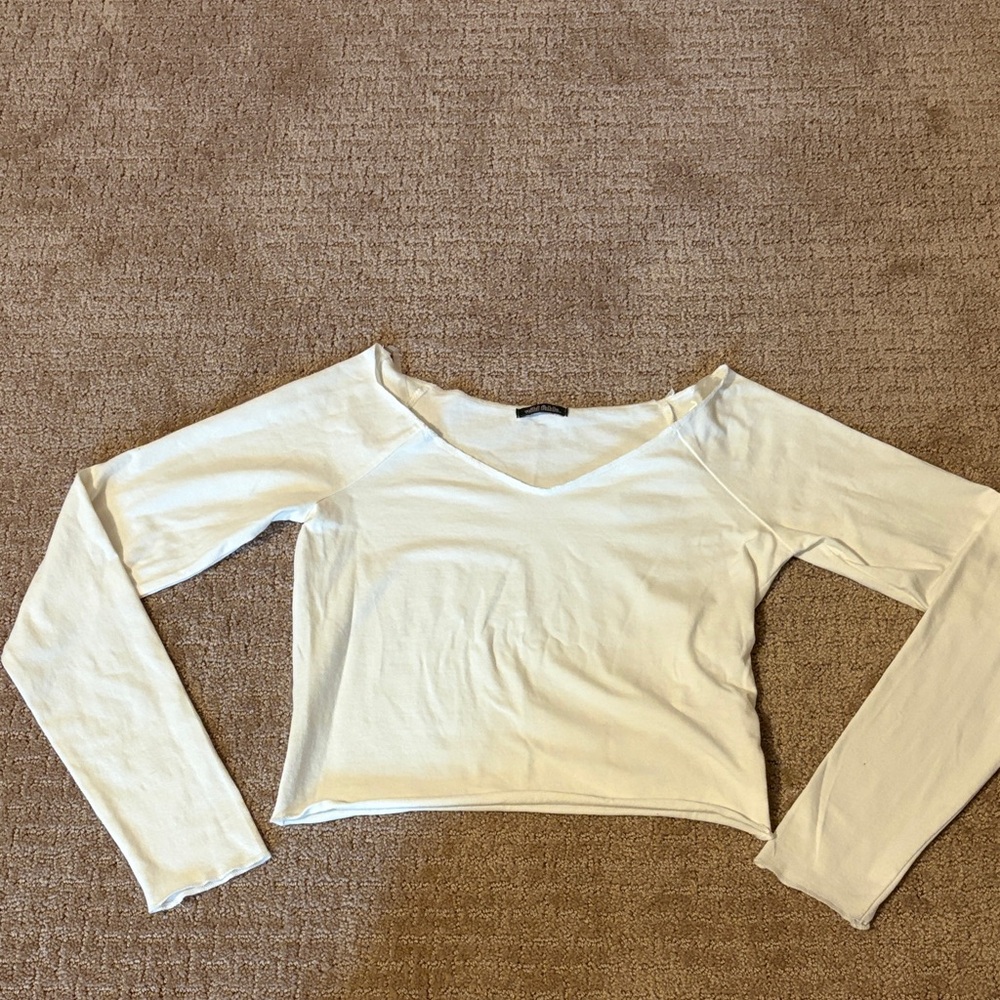 Wild fable V-neck off-shoulder top